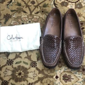 Cole Haan brown loafers size 6.5